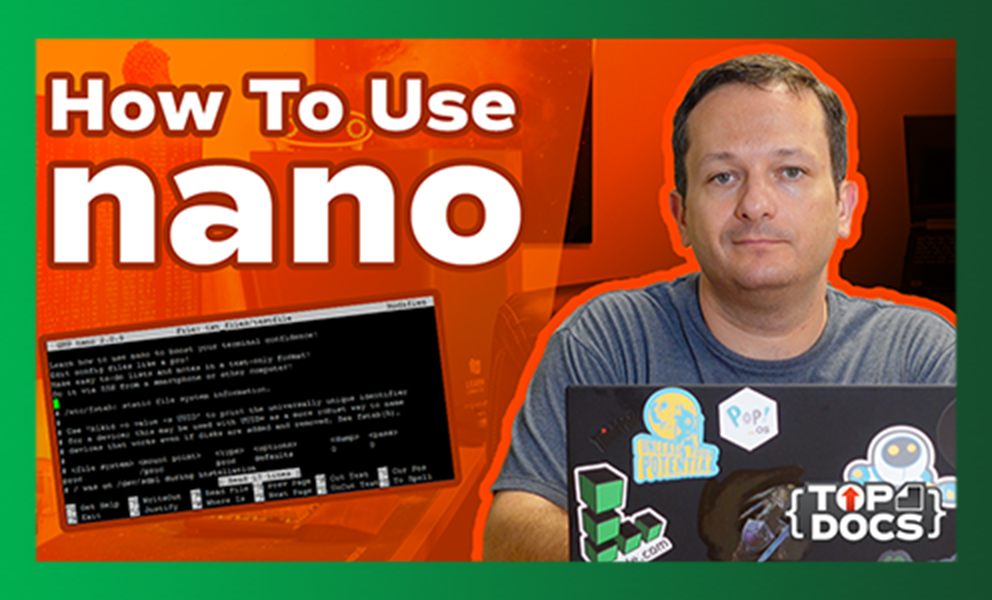 How to Use nano